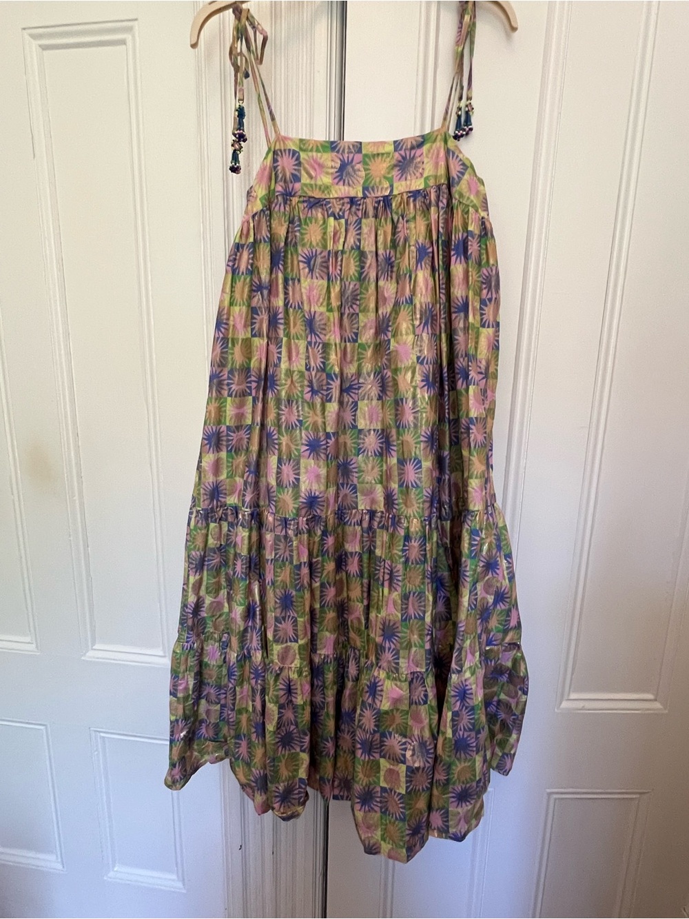 Farm Rio Dress Size L - Picture 2 of 6